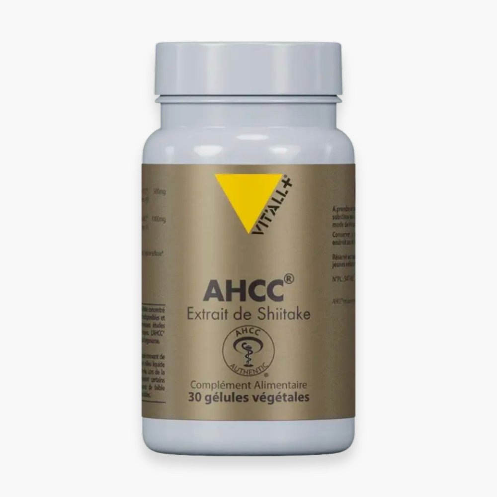 vitall+ – ahcc extrait de shitake – 30 gelules