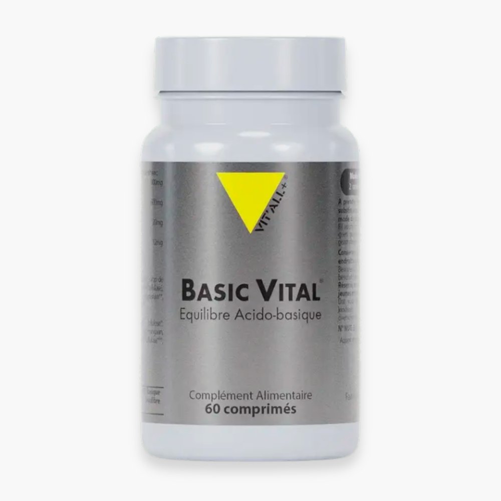 vitall+ – basic vital equilibre acido basique – 60 comprimes