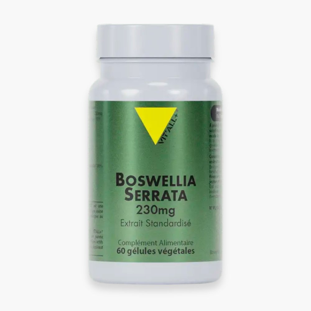 vitall+ – boswellia serrata 230mg extrait standardise – 60 gelules