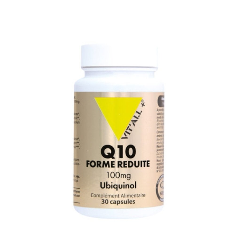 vitall+ – co enzyme q10 reduit 100mg 30capsules