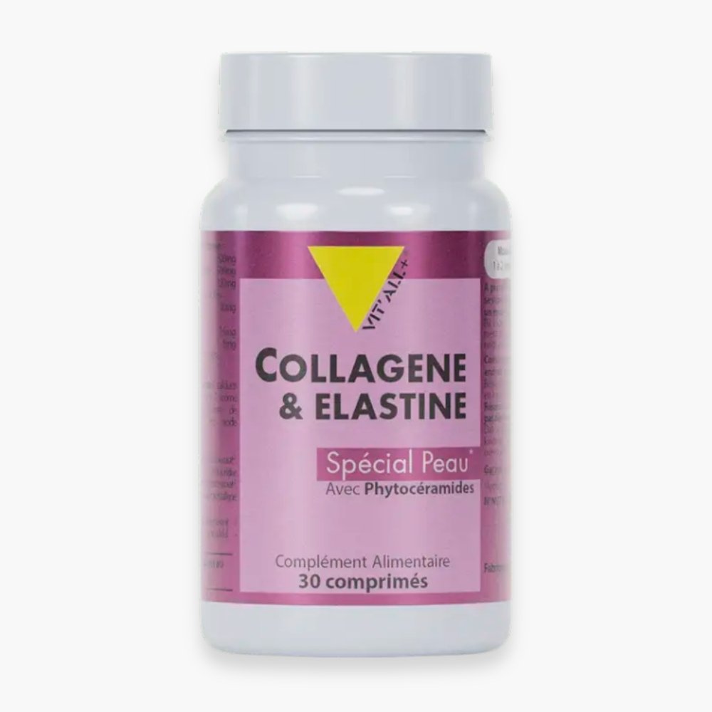 vitall+ – collagene et elastine special peau – 30 comprimes