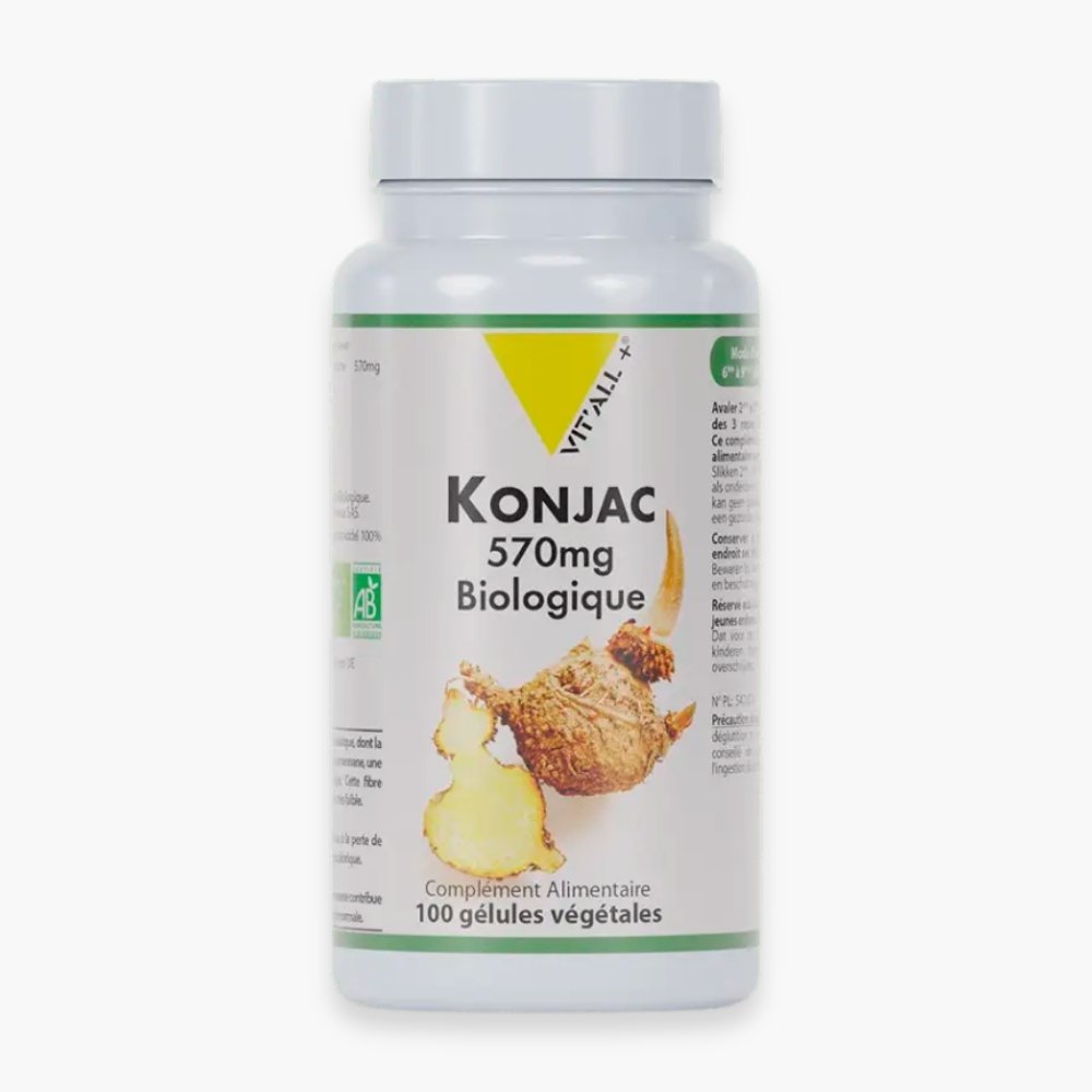 vitall+ – konjac biologique 570mg – 100 gelules