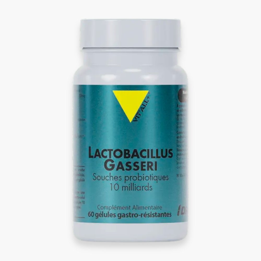 vitall+ – lactobacilius gasseri 100mg souches probiotiques 10 milliards – 60 gelules