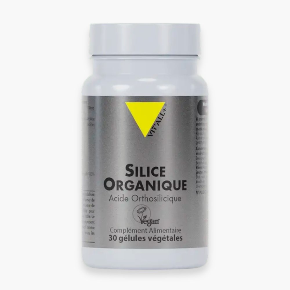 vitall+ – silice organique 25mg acide orthosilicique vegan – 30 gelules