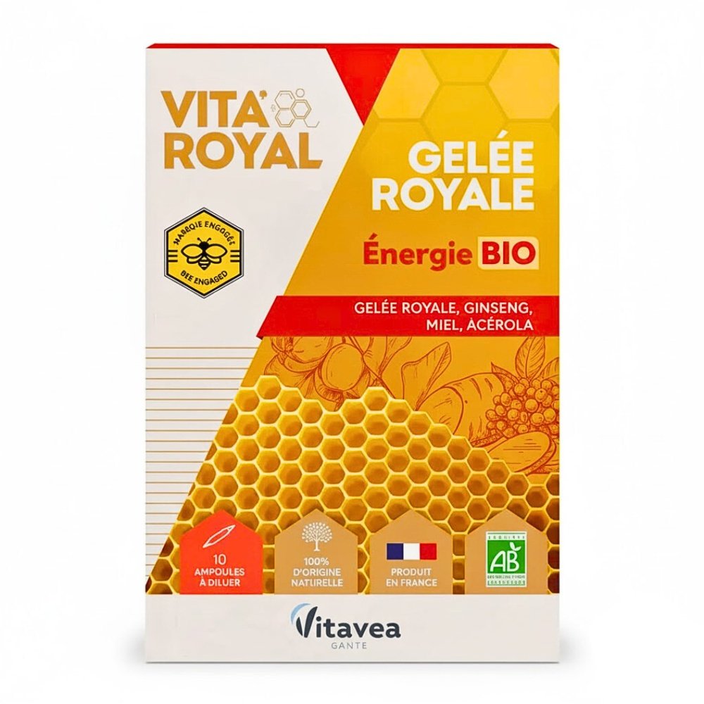 vitavea – vita royal energie bio ampoules – 10x10ml