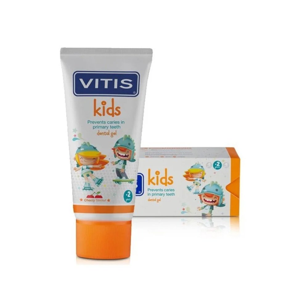 vitis – dentifricegel kids +2ans – 50ml