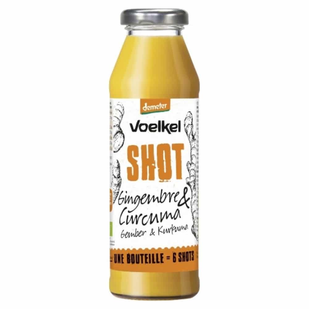 voelkel – shot gingembre et curcuma – 280ml