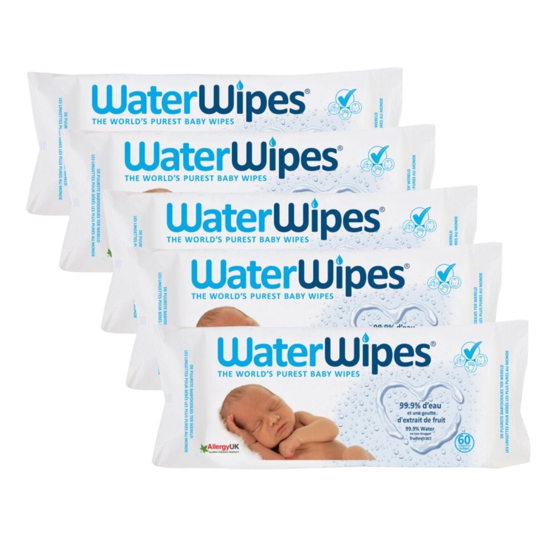 🎁 pack 🎁 – waterwipes lingettes bebe pack 5 unités