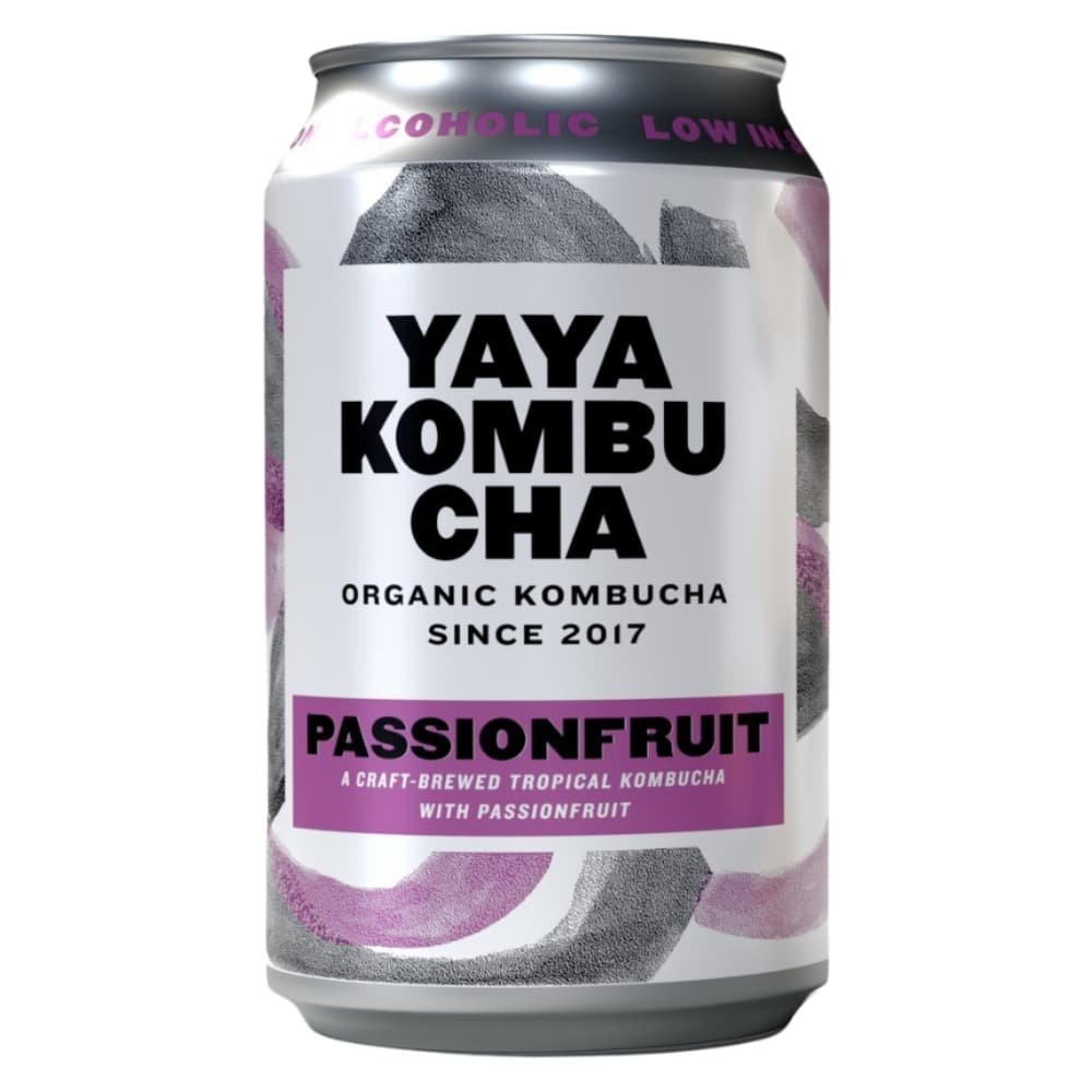 yaya – kombucha fruit de passion – 330ml