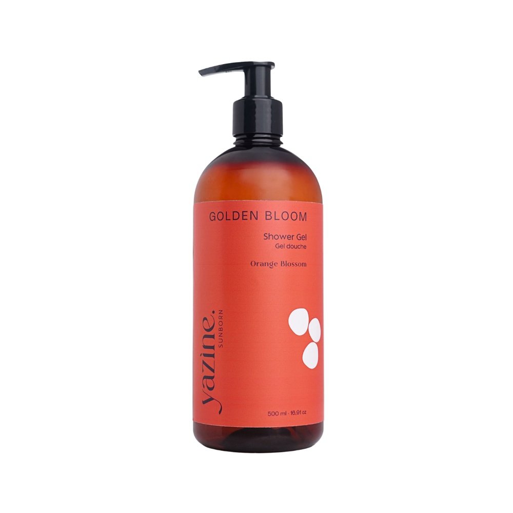 yazine – gel douche fleur d’orange – 250ml