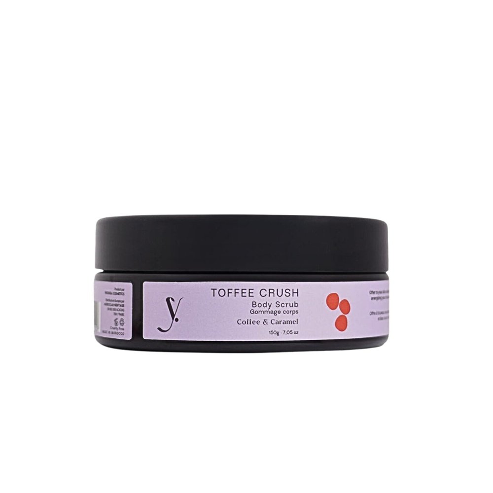 yazine – gommage corporel cafe et caramel – 150g