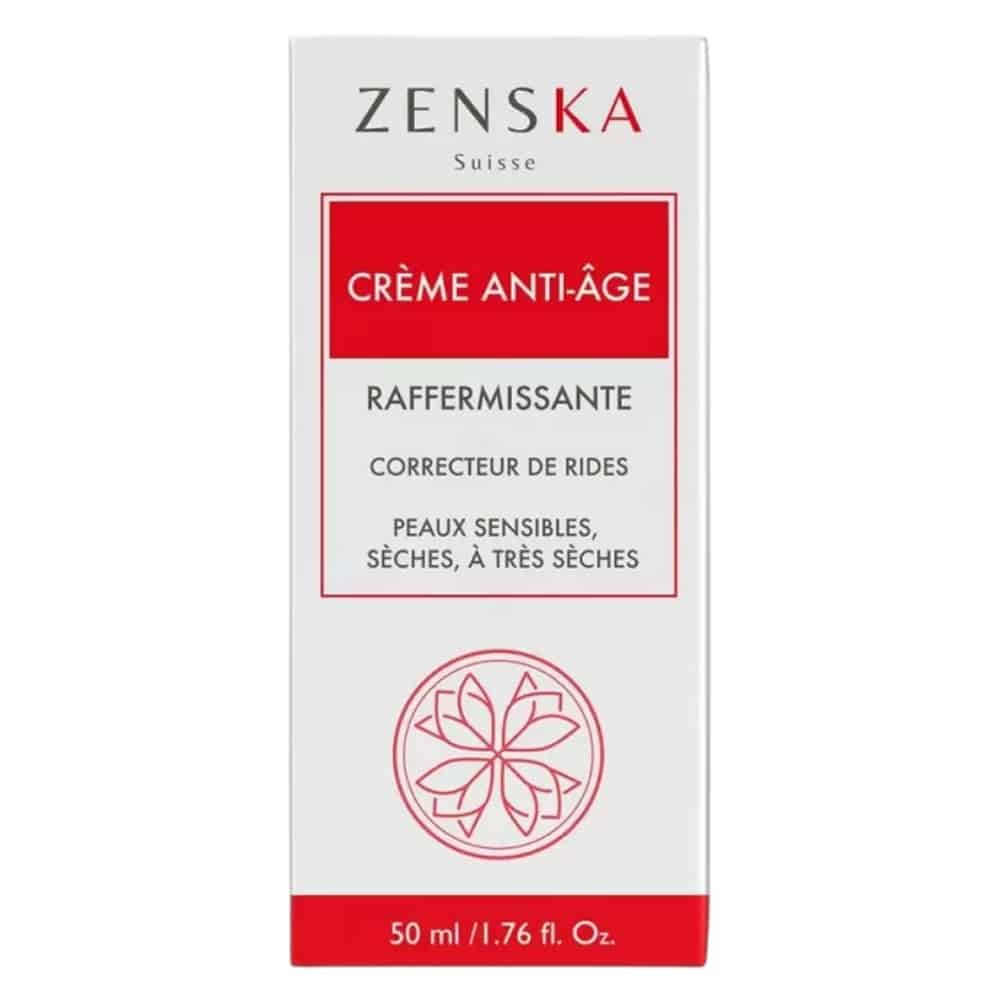 zenska – creme anti age raffermissante correcteur de rides – 50ml