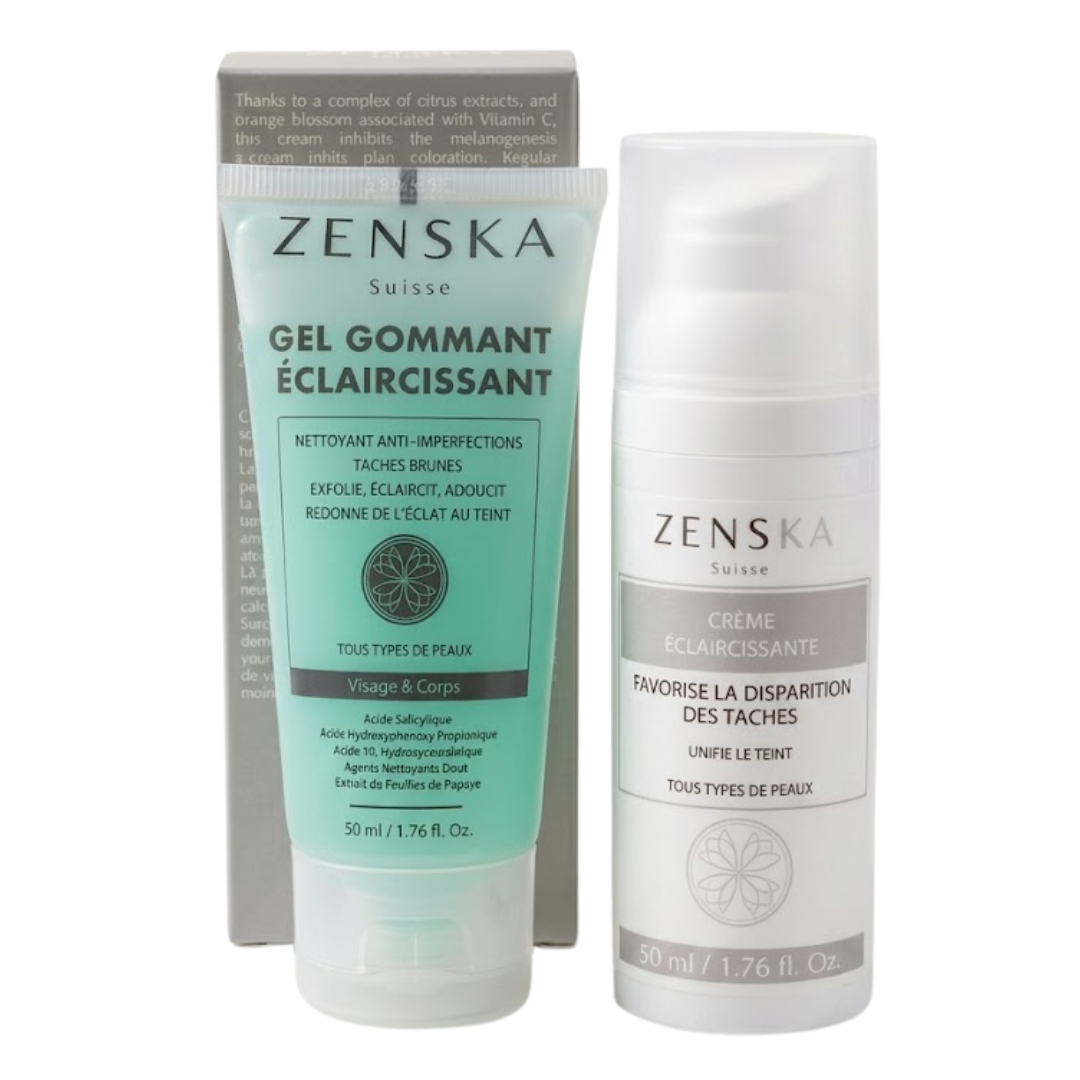 🎁 pack 🎁 – zenska – creme eclaircissante 50ml+gel gommante 50ml pack