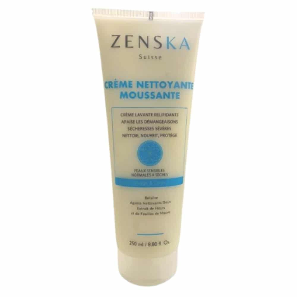 zenska – creme nettoyante moussante relipidante – 250ml