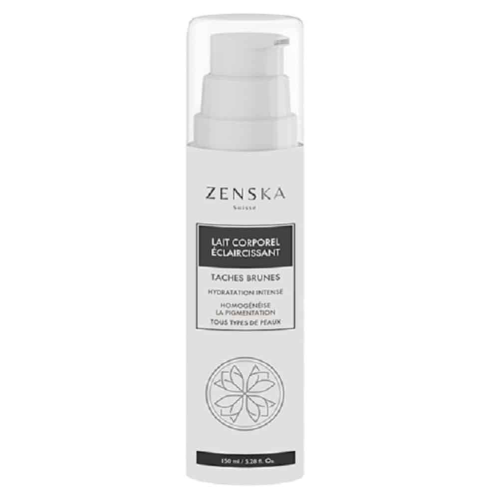 zenska – lait corporel eclaircissant hydratation itense – 150ml