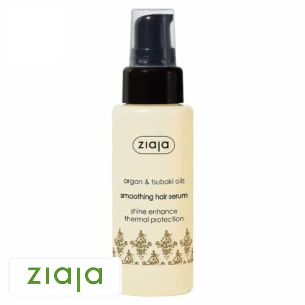 ziaja – argan et tsubaki oils serum capillaire lissant – 50ml