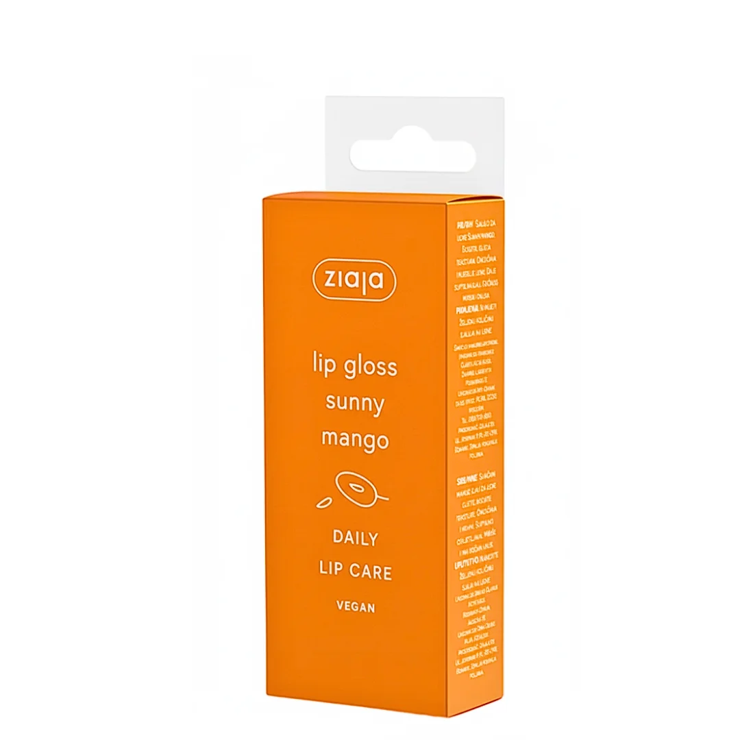 ziaja – gloss a levres au gout de mangue – 15ml