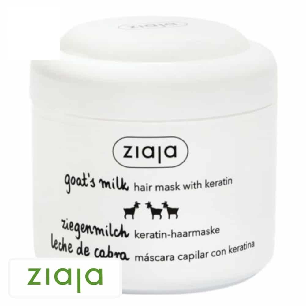 ziaja – goat’s milk masque capillaire fortifiant a la keratine – 200ml