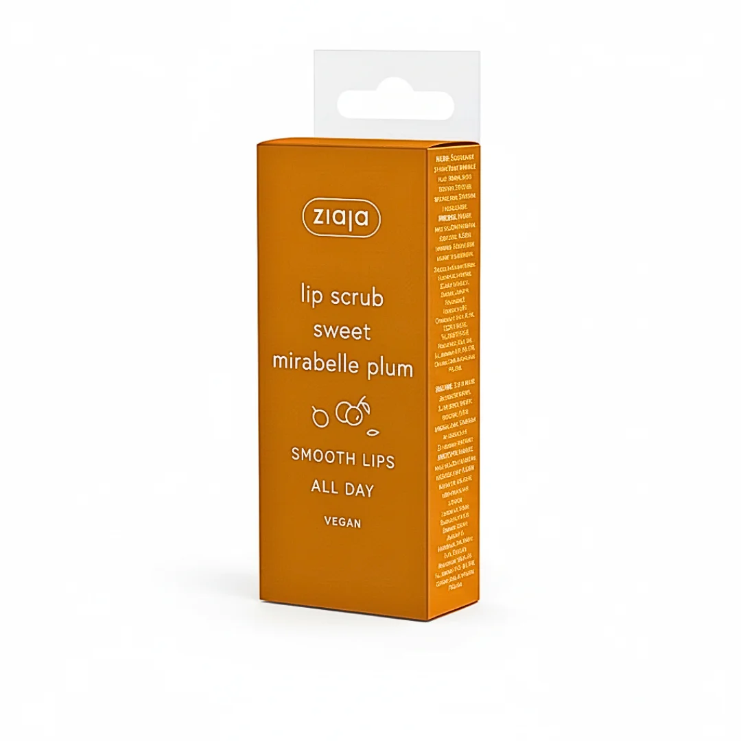 ziaja – gommage pour les levres a la prune mirabelle – 15ml