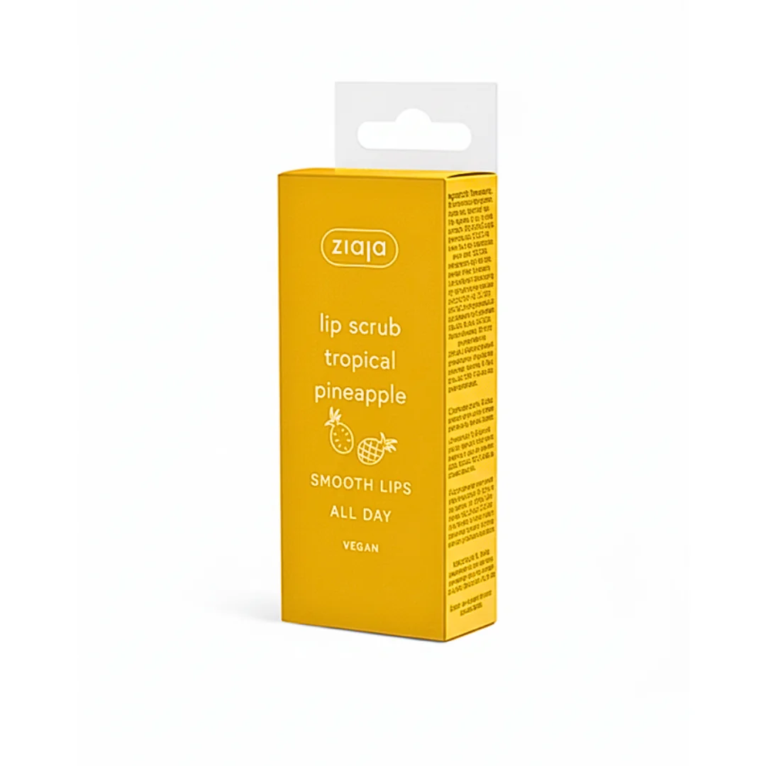 ziaja – gommage pour les levres au gout d’ananas – 15ml