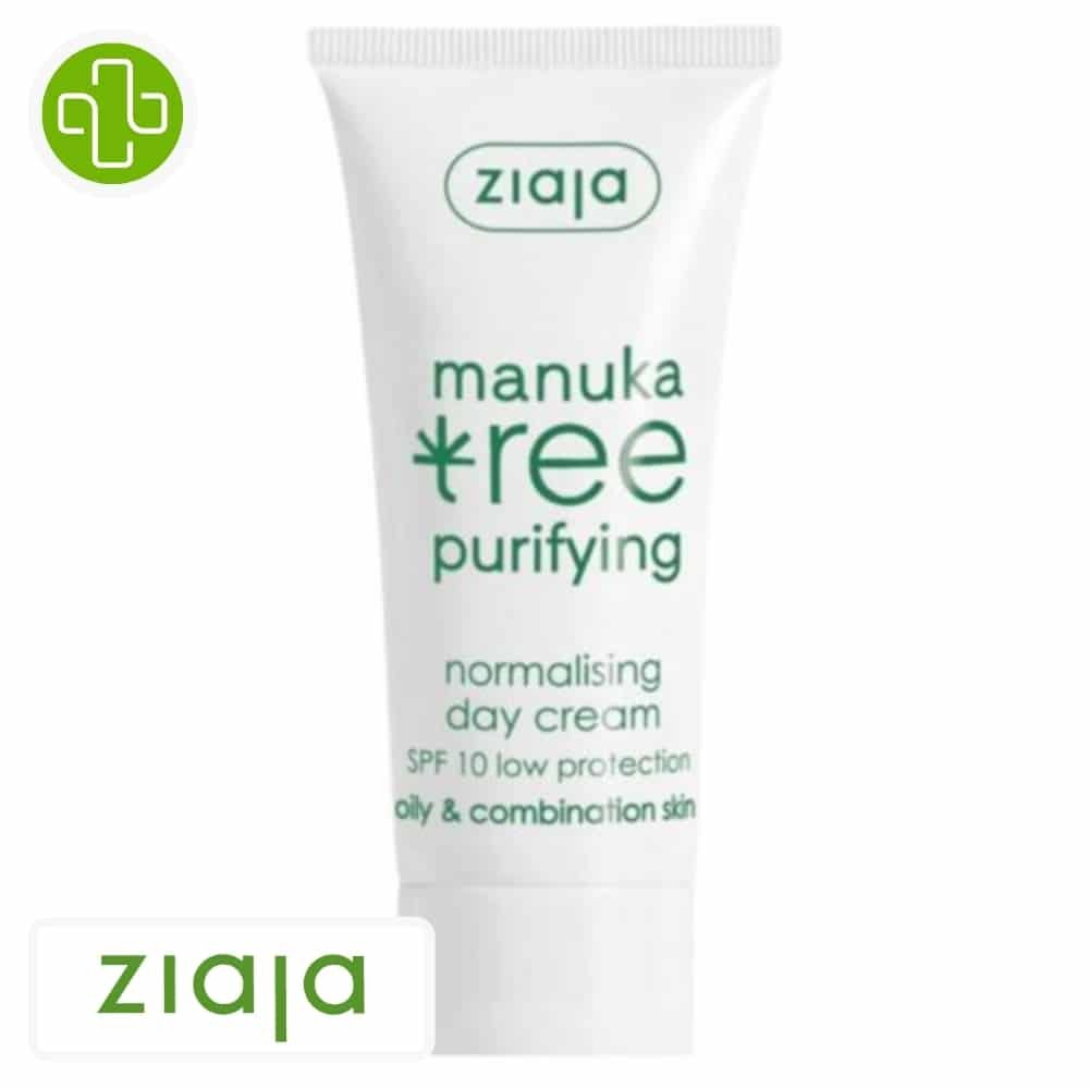 ziaja – manuka tree creme de jour normalisante spf10 – 50ml