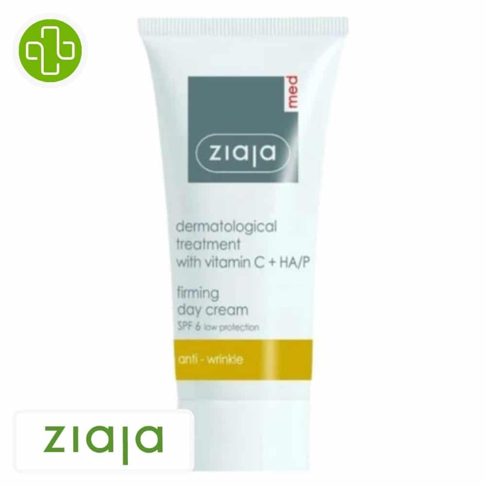 ziaja – med creme de jour raffermissante spf6 – 50ml