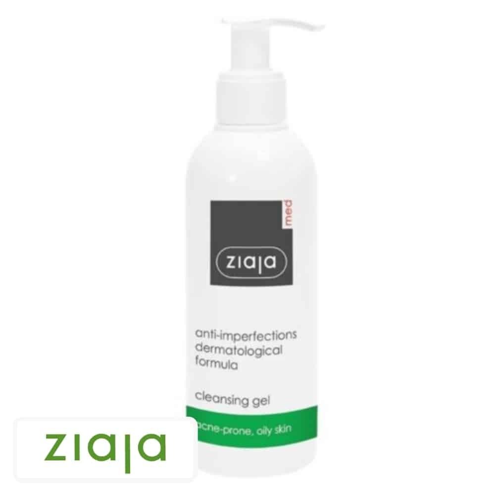 ziaja – med gel nettoyant anti imperfections – 200ml