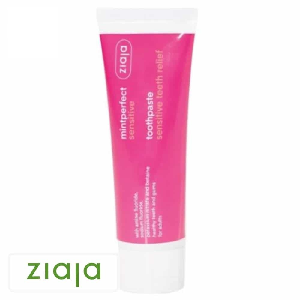 ziaja – mintperfect sensitive dentifrice dents sensibles – 75ml