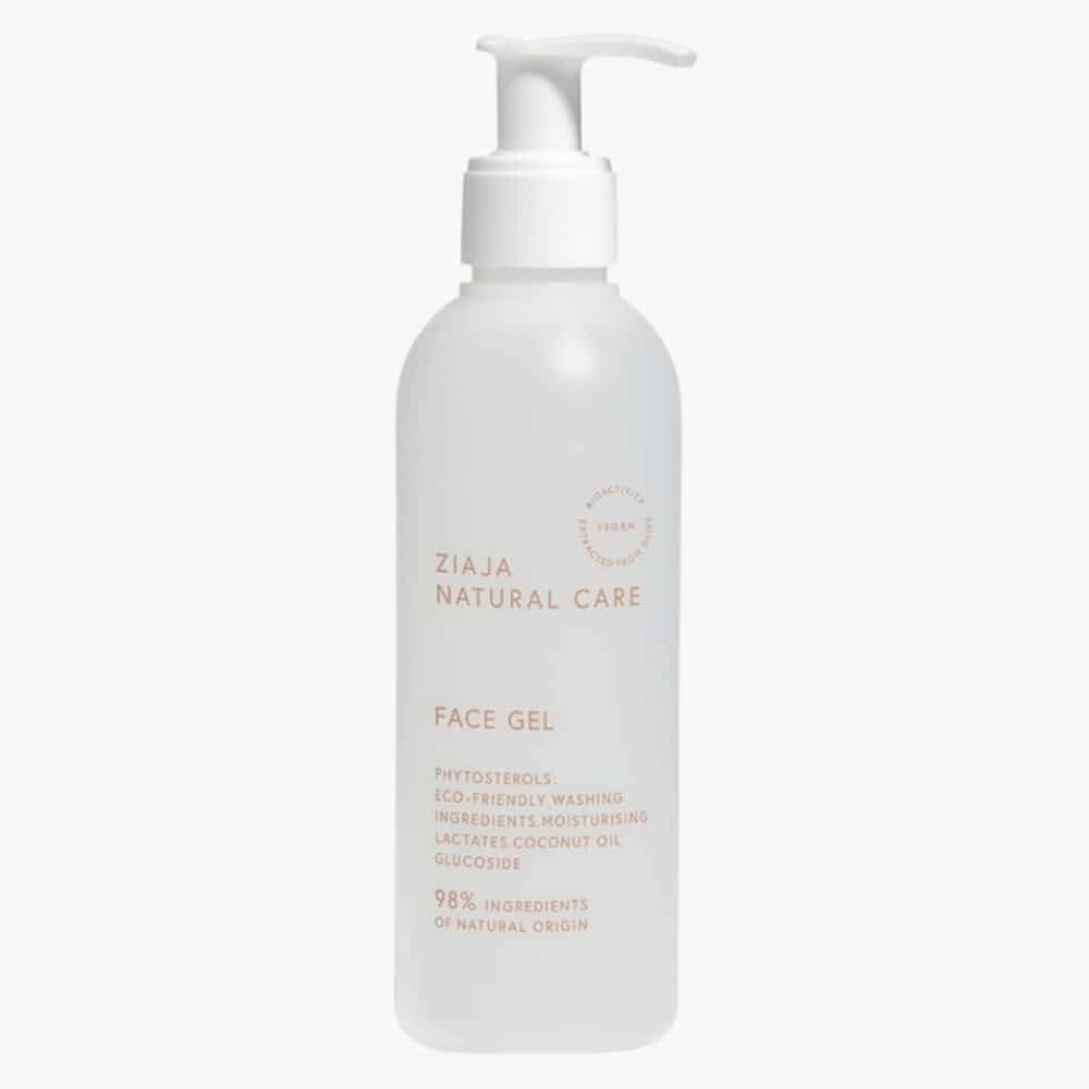ziaja – natural care gel nettoyant vegan – 190ml