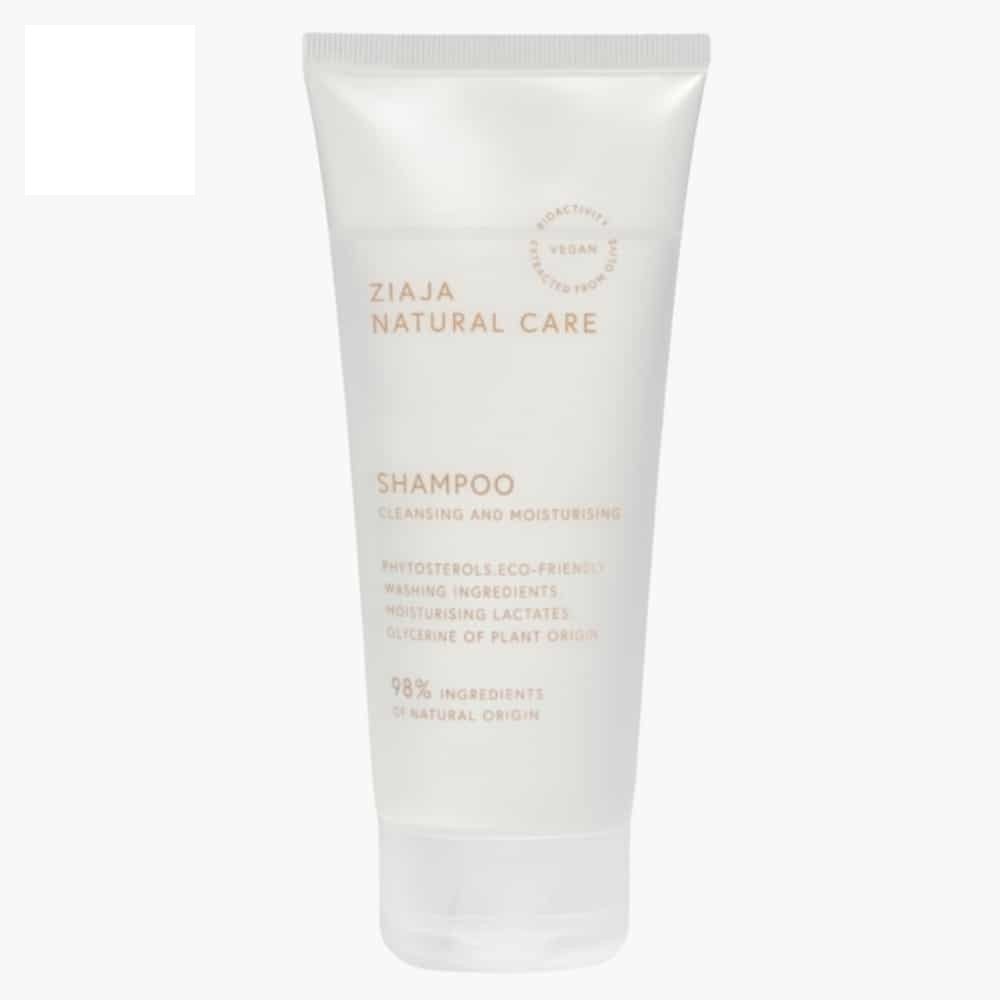 ziaja – natural care shampoing nettoyant et hydratant vegan – 200ml