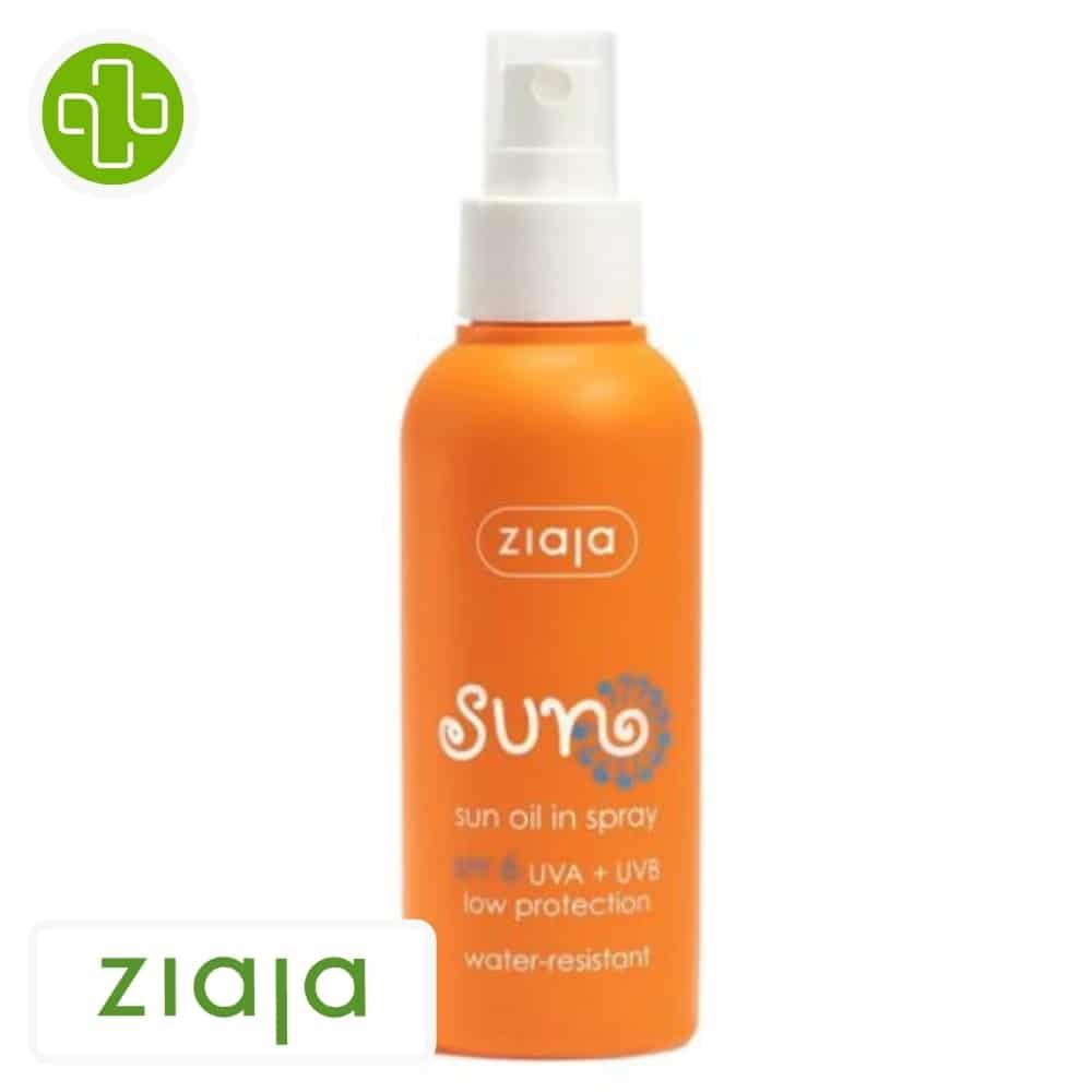 ziaja – sun huile en spray spf6 – 125ml