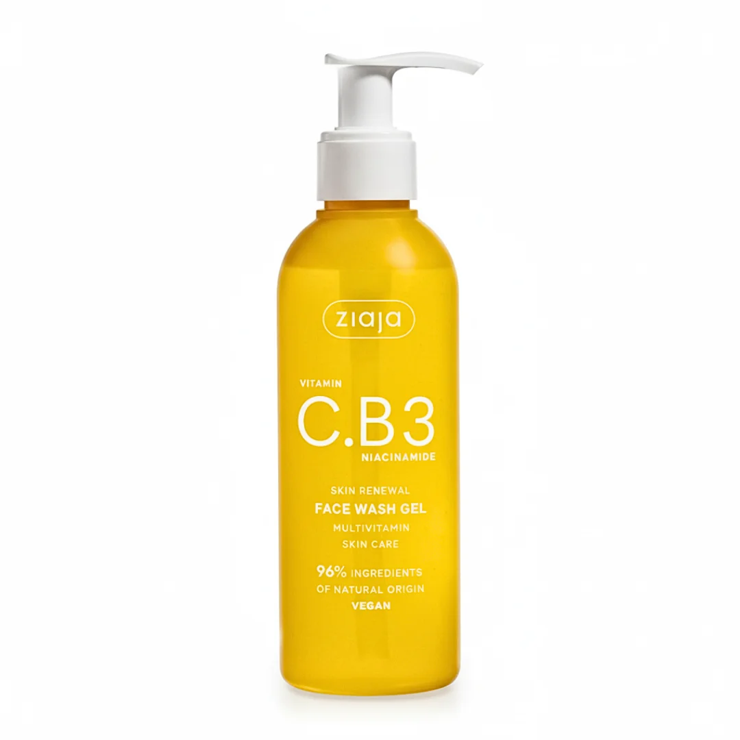 ziaja – vitamin c.b3 niacinamid gel nettoyant – 190ml