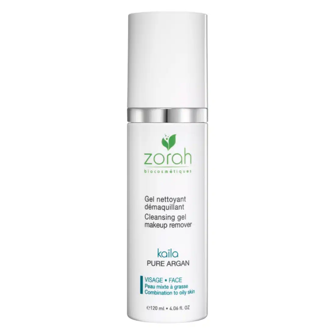 zorah – kaila pure argan gel nettoyant 2en1 – 120ml