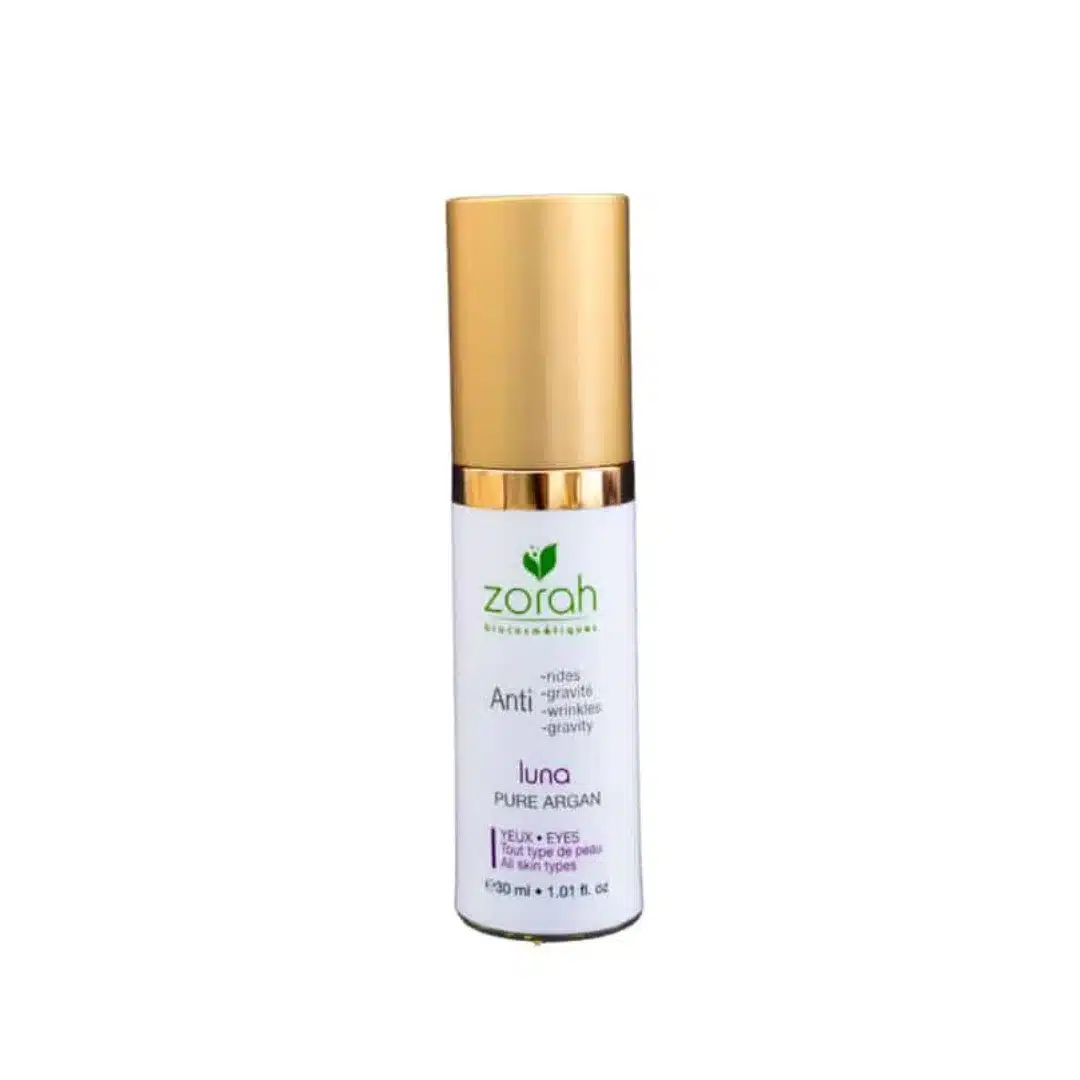 zorah – luna pure argan serum yeux nuit – 30ml